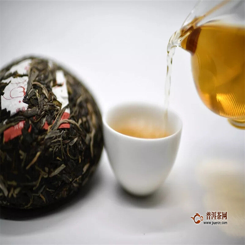 100g Cha Pu Erh Tea Herb Green Tea Xiaguan Golden Silk Tuo Cha Yunnan Puer Tea