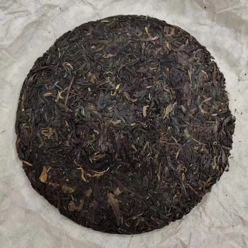 357g Yunnan Spring Raw Puerh Tea 2001 Banzhang Aged Pu-erh Raw Tea Cake Puer Tea