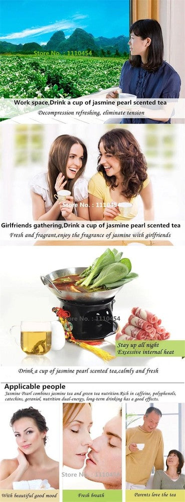 250g Chinese Organic Jasmine Tea Green Tea Flower Tea Herbal Floral Natural Food