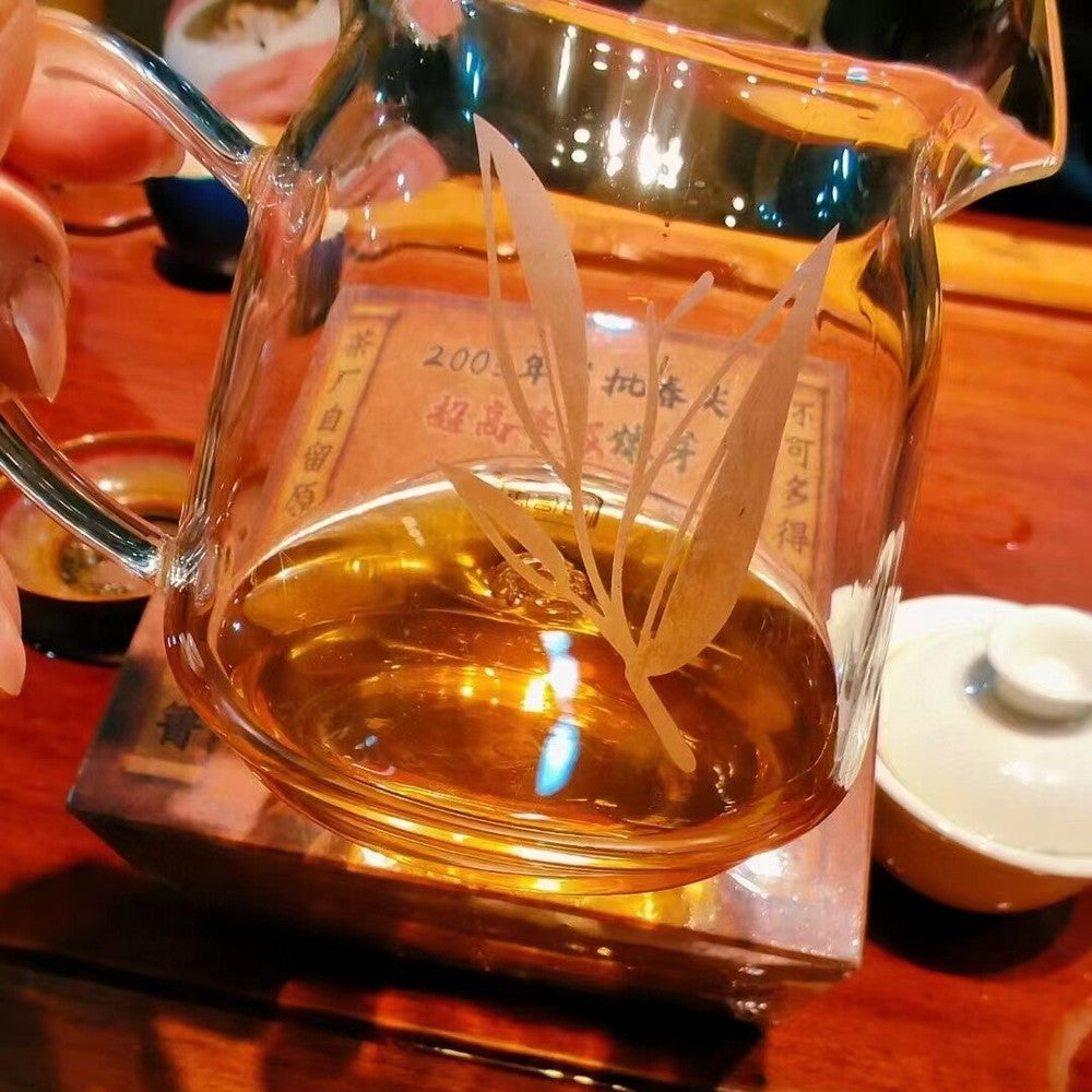 250g Yunnan Old Puerh Ripe Tea 2003 Loose Leaf Shu Pu-erh Tea Cooked Pu'er Tea