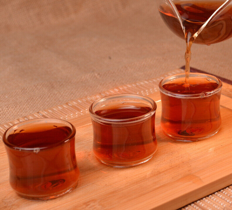 YunNan MengHai Puer Ripe Tea Bulk Tea Boiled Pu'er Alcoholic Tea-