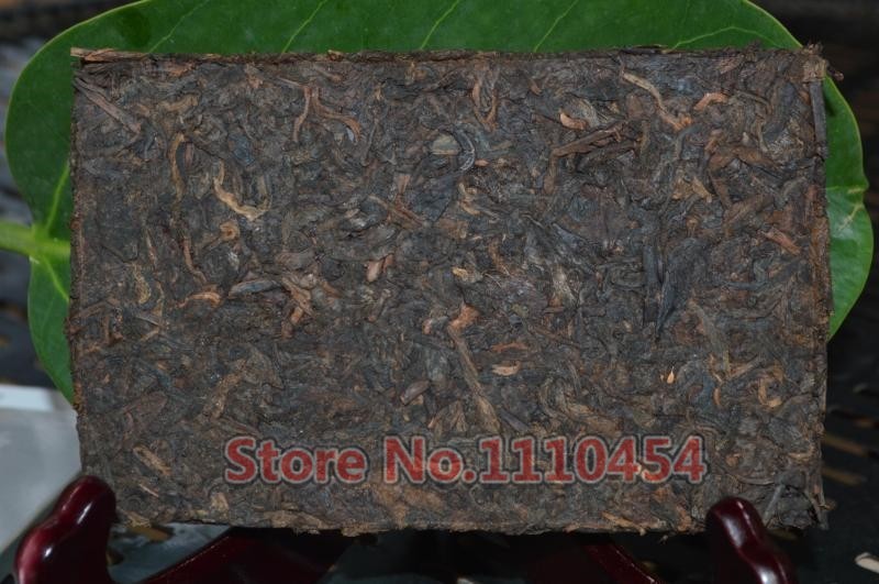 250g Premium Organic PuEr Tea Ripe Yunnan Old Puer Tea Brick Pu-erh Black Tea