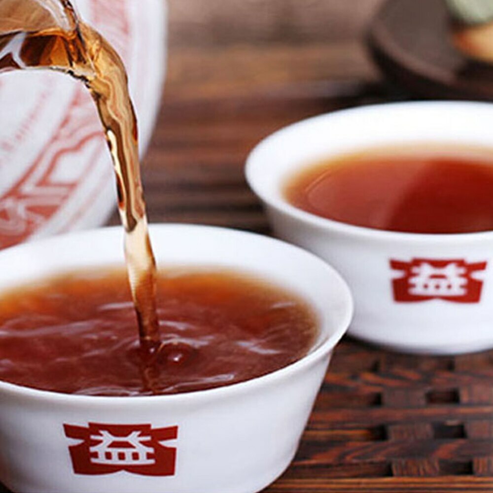 357g TAETEA Menghai 7572 Ripe Pu'er Chinese Tea Dayi Shu Puer Tea Cake