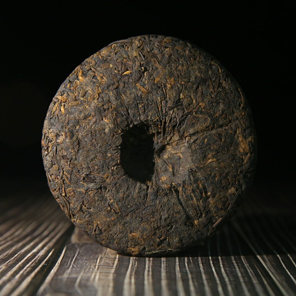Menghai Centennial Ancient Tea Shu Puerh Tea Mini Pu-erh Cake Puer Tea 145g
