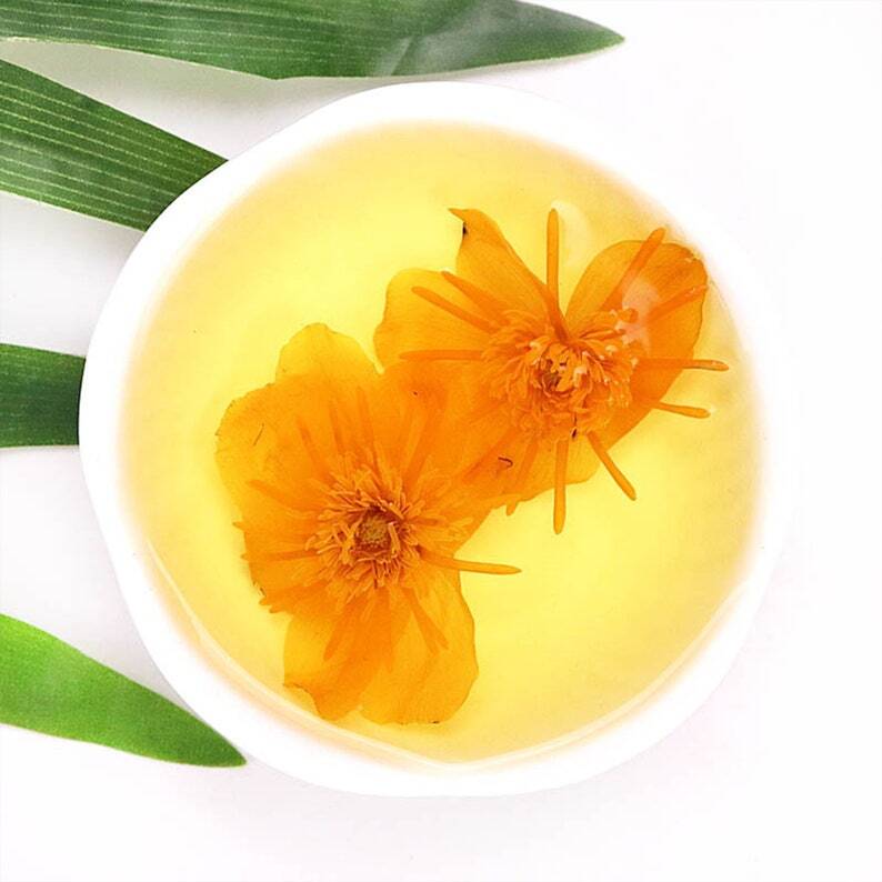 Globeflower Teas,dry Globeflowers Tea,blooming Flower Tea,Chinese Flower Tea