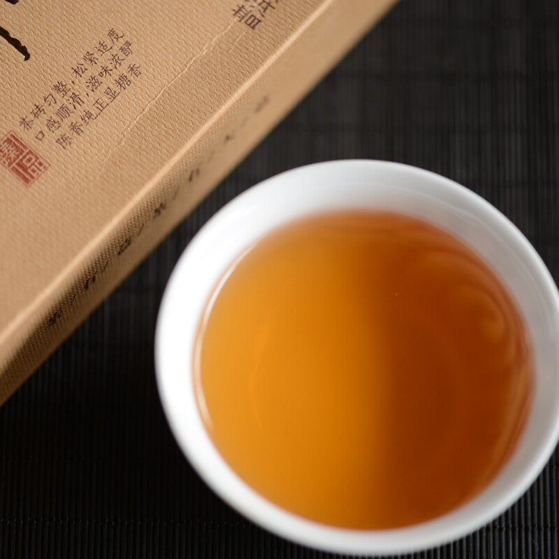 2021 Yunnan TAETEA Dayi Lao Cha Tou Old Tea Nubs Puerh Brick Ripe Puer Tea 250g