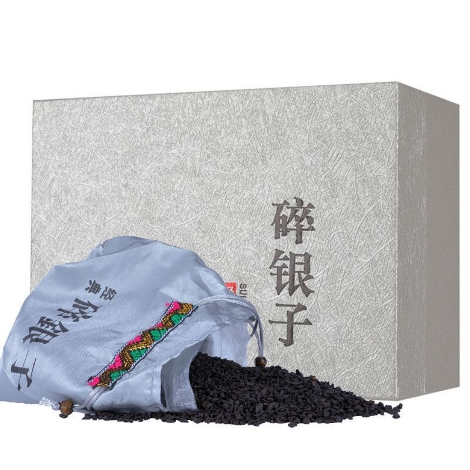 Old Banzhang Puerh Tea Ripe Tea Crushed Silver Puerh Old Tea Head Loose Tea 500g