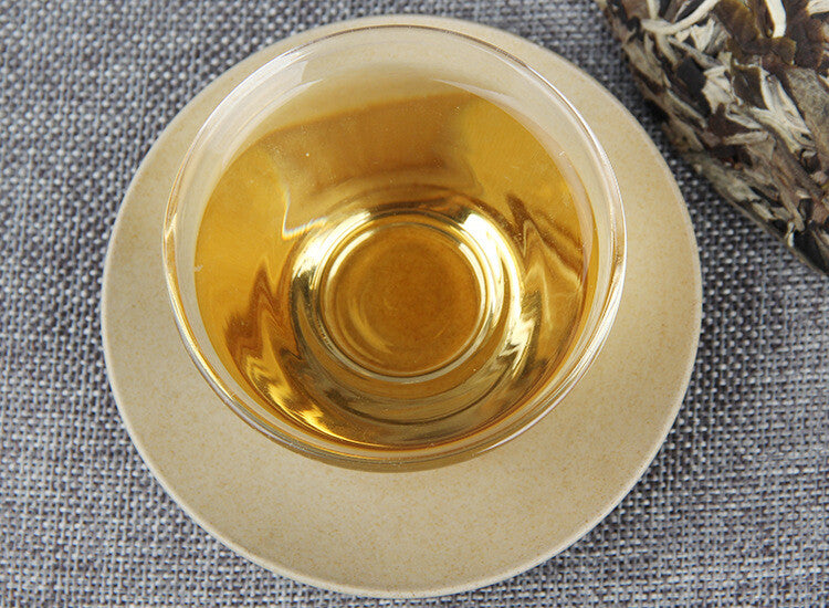 Yunnan Puer Tea Moonlight Beauty Pu'er White Tea Pu-erh Cake Raw Puerh Tea 357g