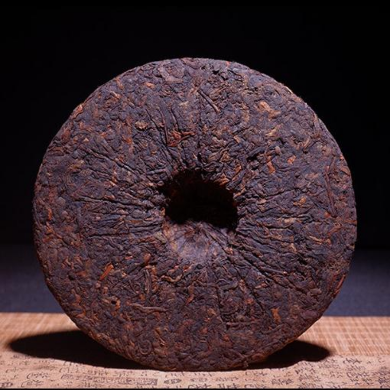 357g Yunnan Pu'er Cooked Tea Iceland Ripe Puerh Tea Cake Ancient Tree Pu'er Tea