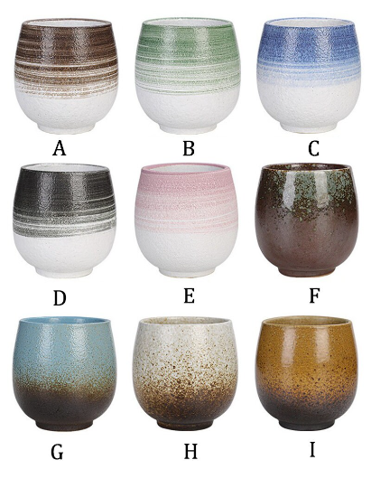 Ceramic Tea Cup Rainbow Arabic Coffee Cup Tea Mug Cup for Tea