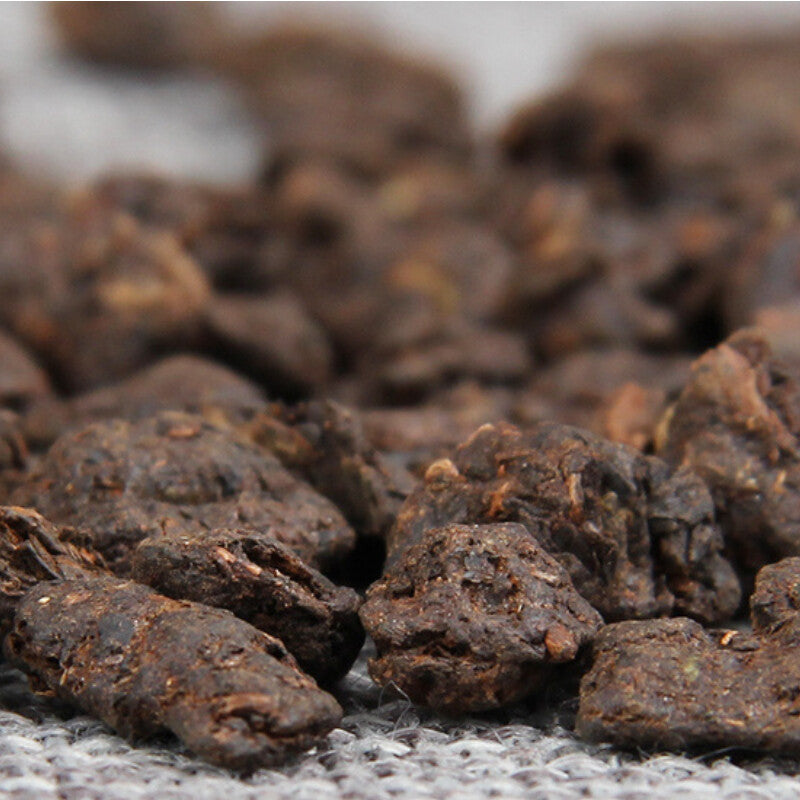 Mature Sticky Fragrant Tea 500g Can Tea Gift Yunnan Pu-erh Tea-