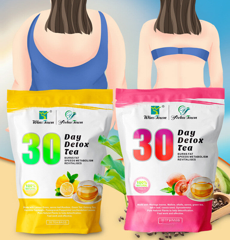 Lemon Grass 30/28day Detox Tea Loss Weight Peach Slim Tea Fruit Tea 90G