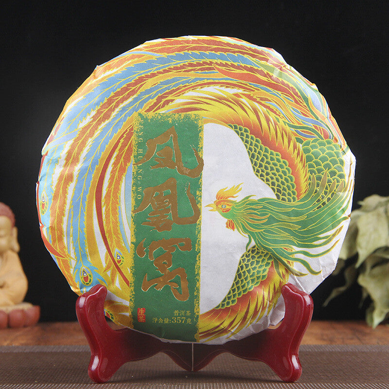 357g High Quality Pu'er Tea Organic Puerh Tea Green Tea Health Care 凤凰窝普洱茶