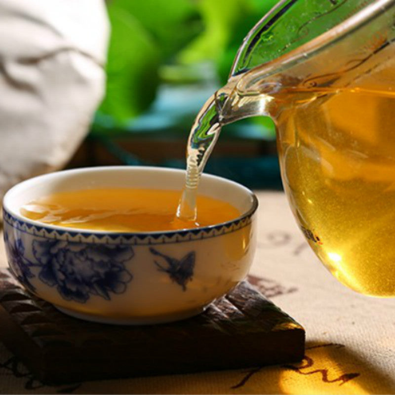 Organic Green Tea Menghai Cha Puer Tea 357g Yunnan Pu Erh Tea Cake Healthy Drink