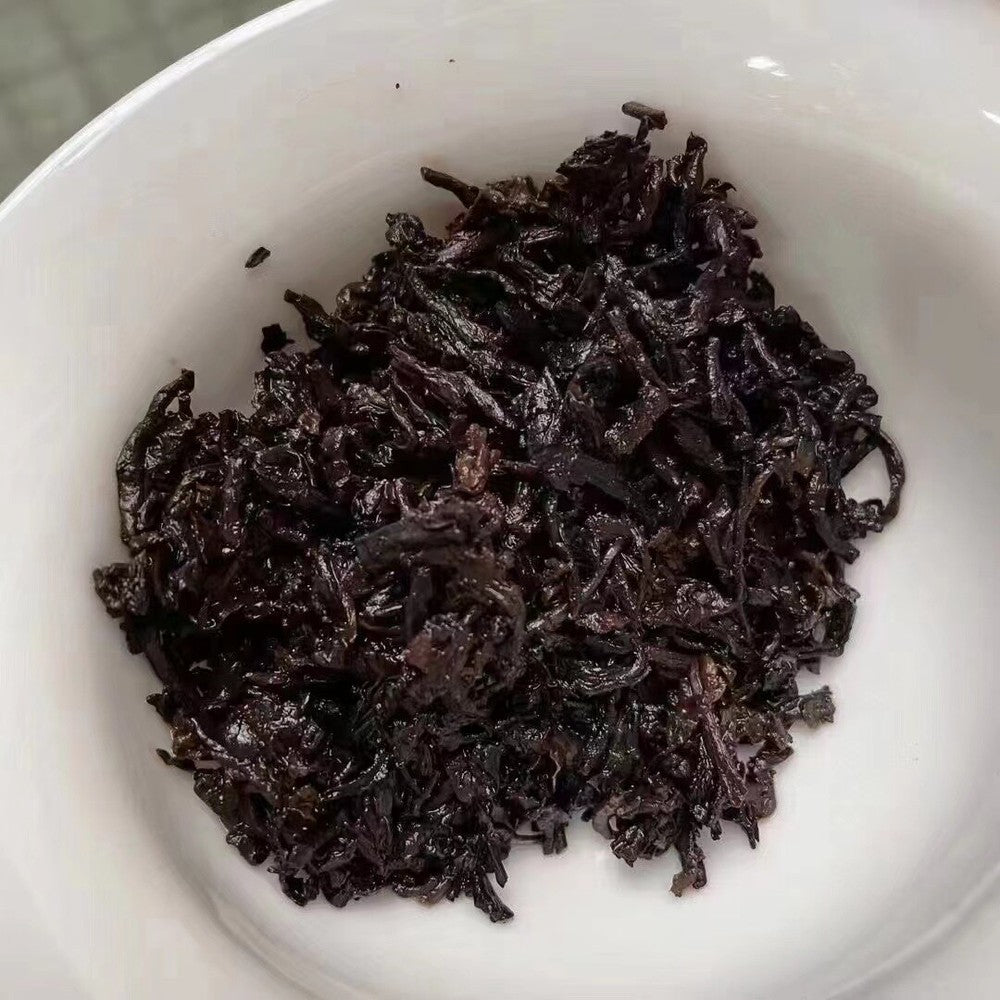 357g Yunnan Puerh Ripe Tea Cake 2006 Bingdao Cooked Pu-erh Cake Tea Pu'er Tea