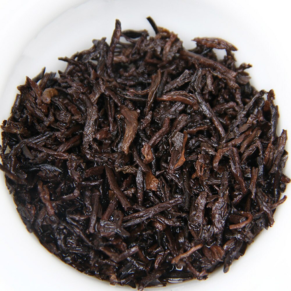 Spring Tea Palace Golden Bud Ripe Puer Tea Menghai Taste Shu Puerh Tea 357g