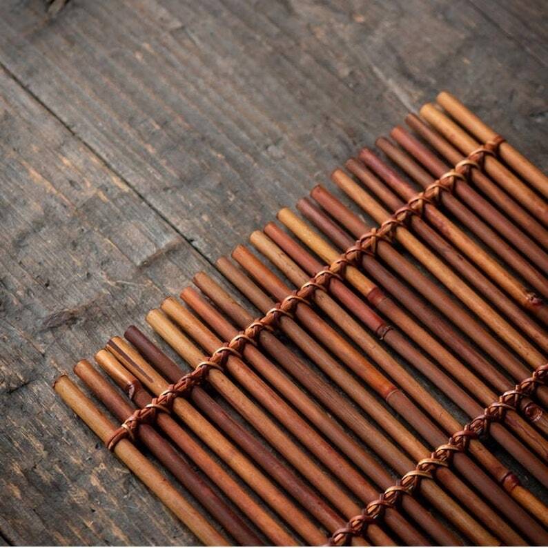 Handmade Bamboo Tera Mat|Tea Coasters|Tea Cushion|Tea Table|Tea Accessories