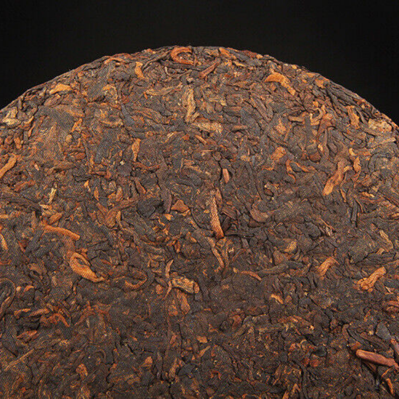 357g/12.59oz Spring Tea Icelandic arborvitae tea Ripe Pu'er Tea Cake Health Tea