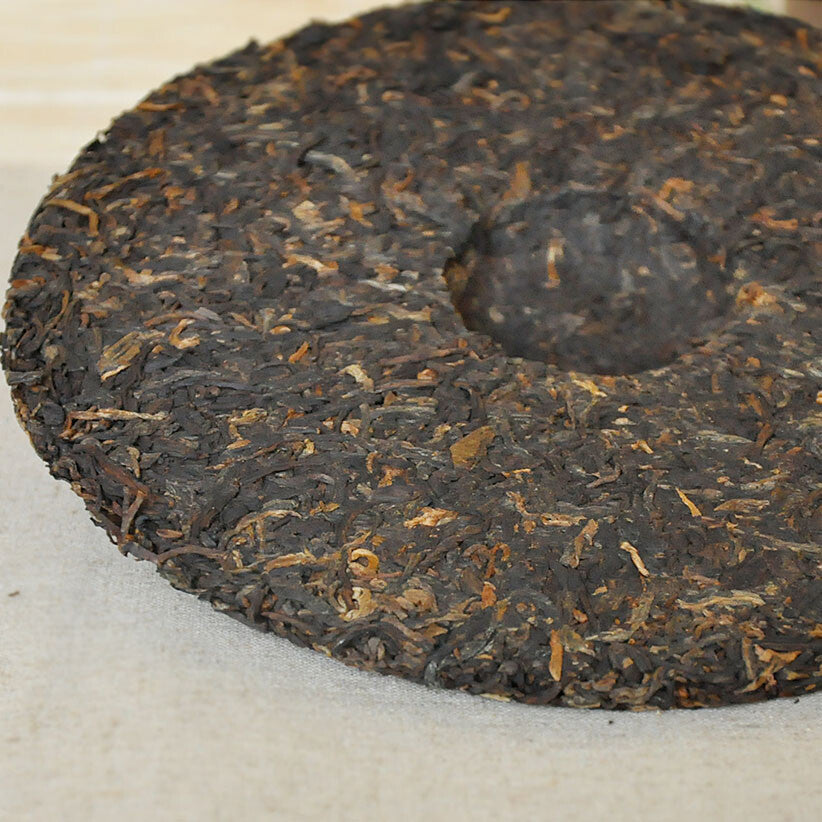 2010 Year Dayi Ripe Puer Tea TAETEA Gao Shan Yun Xiang Pu-erh Shu Pu'er Tea 357g