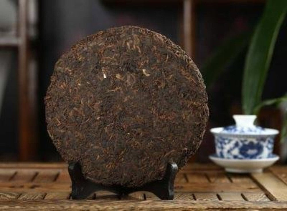 357g Top-grade Menghai Dayi Joyful Pu'er Tea Cake TAETEA Chinese Cha Pu-erh Tea