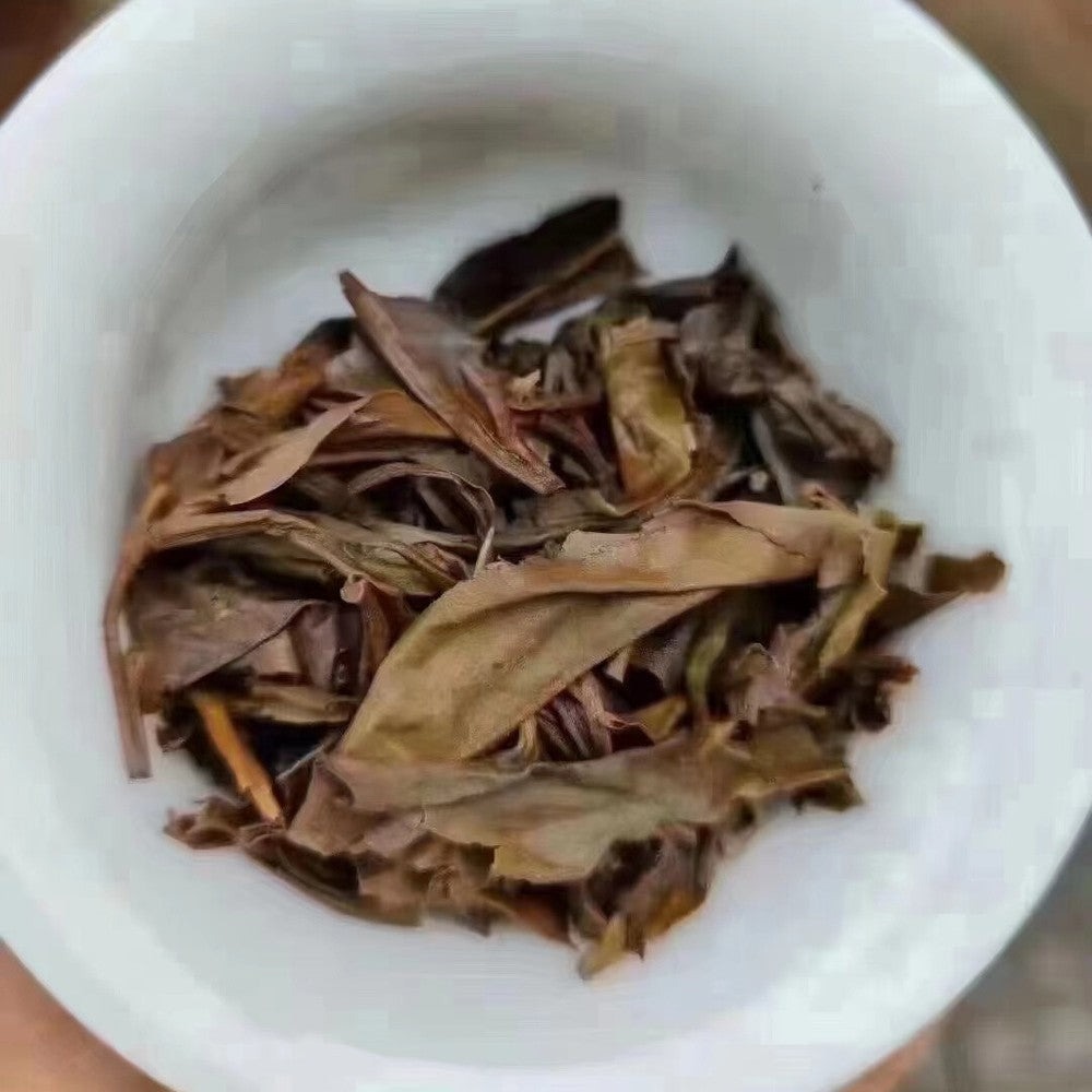 357g Yunnan Old Pu-erh Raw Tea 2009 Menghai Tea King Raw Puer Tea Cake Puerh Tea