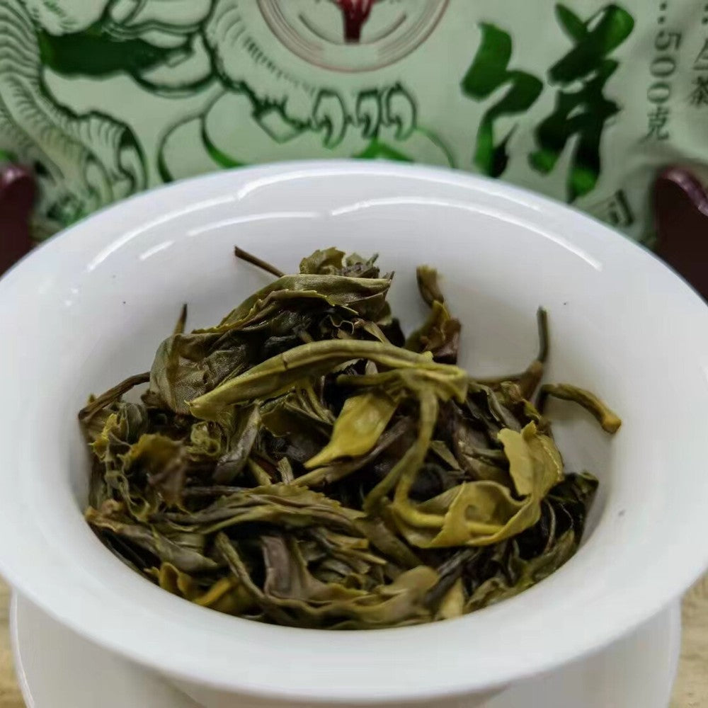 500g Yunnan Raw Puerh Tea Cake 2021 Kylin Pu'er Raw Cake Tea Premium Pu-erh Tea