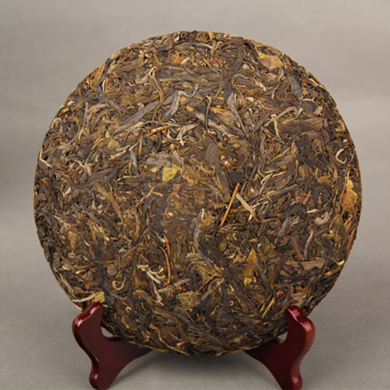 357g Island Old Tree Pu-erh Tea Collection Aging Tree Pressed Tea Puer Tea