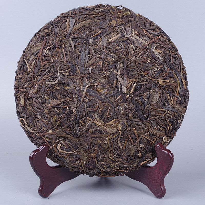 357g Iceland Raw Puerh Tea Cake Yunnan Ancient Tree Pu-erh Sheng Tea Pu'er Tea