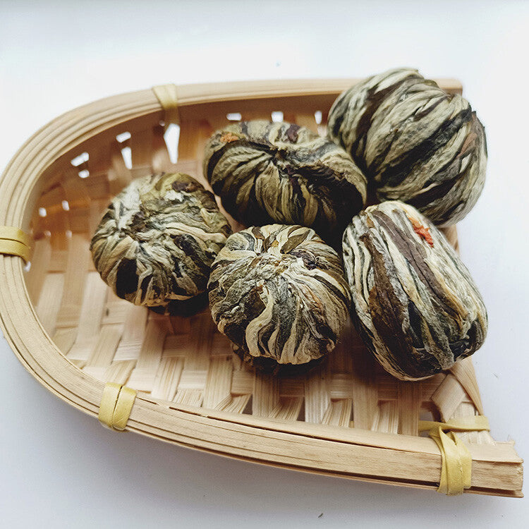 Spring Flavored White Tea Jasmine Lily Blossom Tea Blooming Flower Tea 20pcs