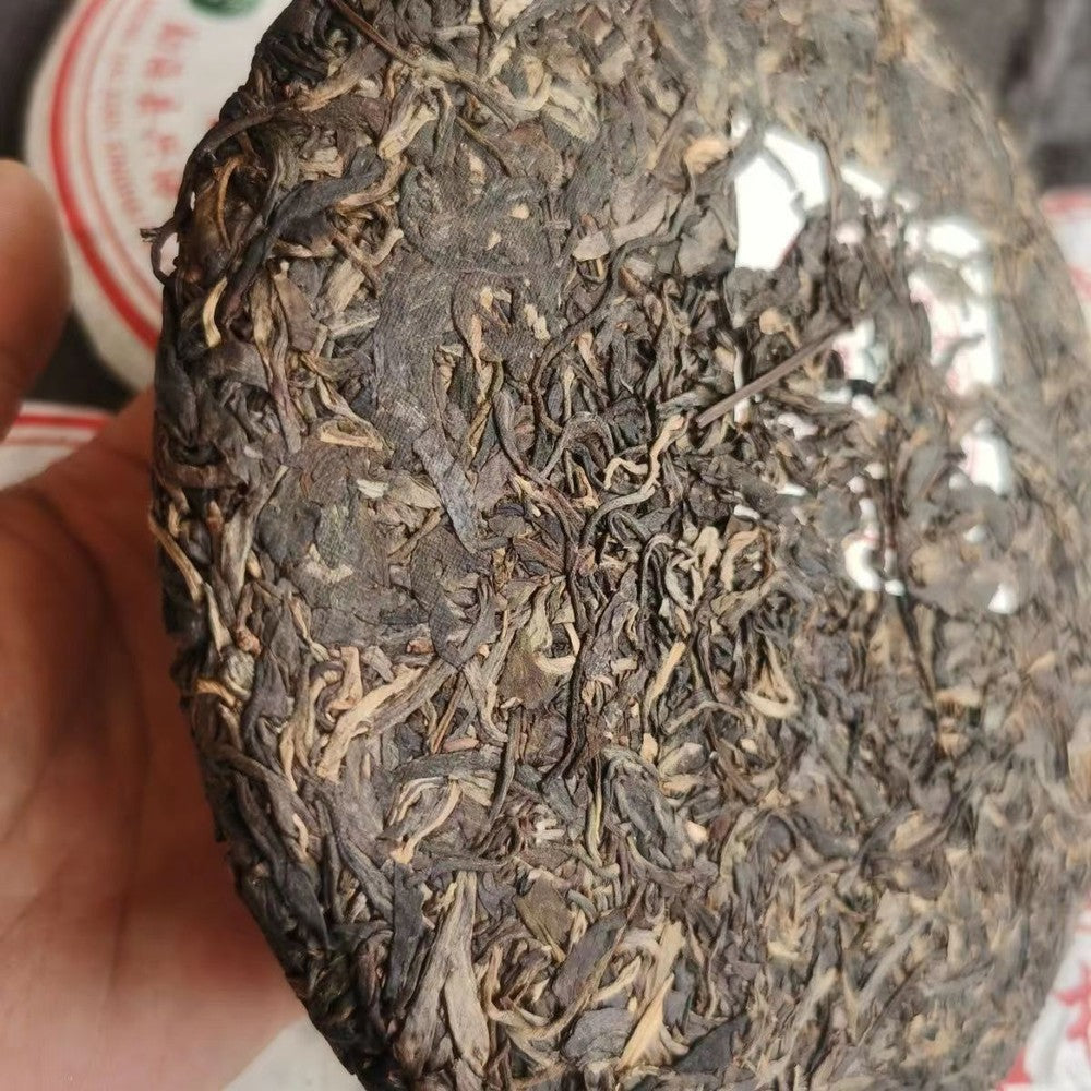 357g Yunnan Old Puerh Tea 2006 Laobanzhang Raw Puer Tea Cake Aged Pu-erh Raw Tea