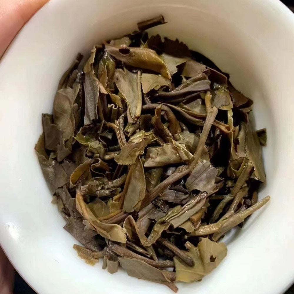 357g Yunnan Old Raw Puerh Tea Cake 2015 Suiyue Sheng Pu-erh Cake Tea Pu'er Tea