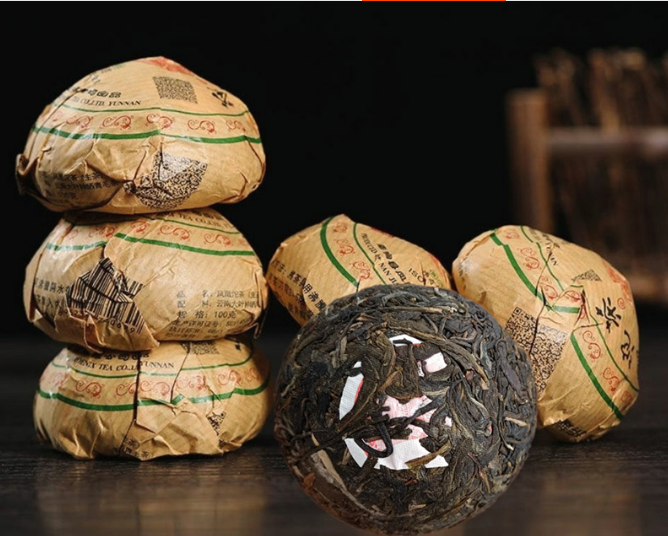 Pu'er tea Dali Nanjian fenghuangtuo tea raw tea