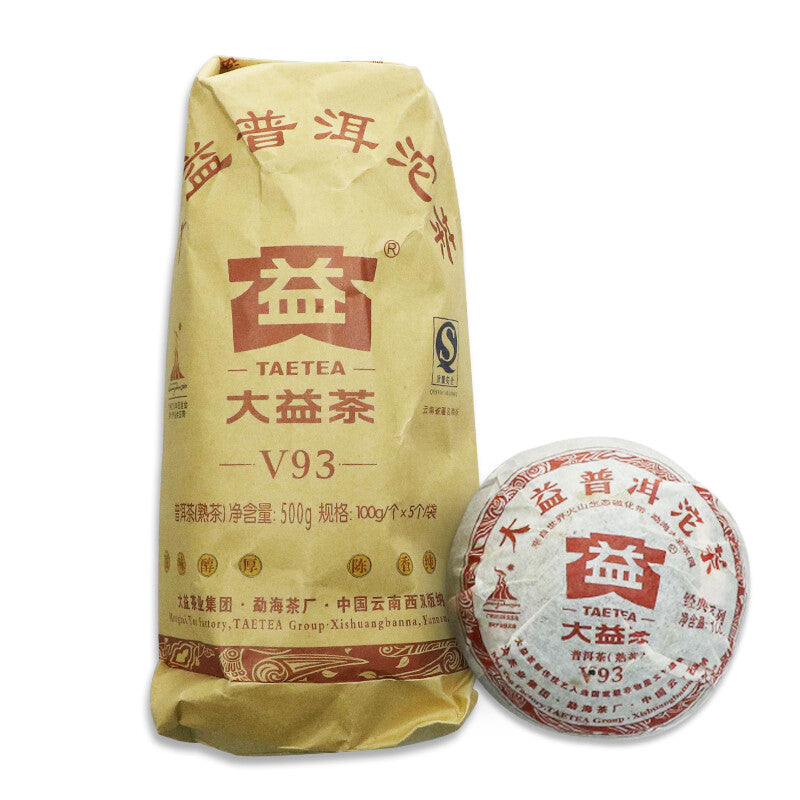 Pu Erh V93 Tea * 2010 TAETEA Menghai Dayi Pu-erh Tea Tuo Cha Puer Ripe Tuocha