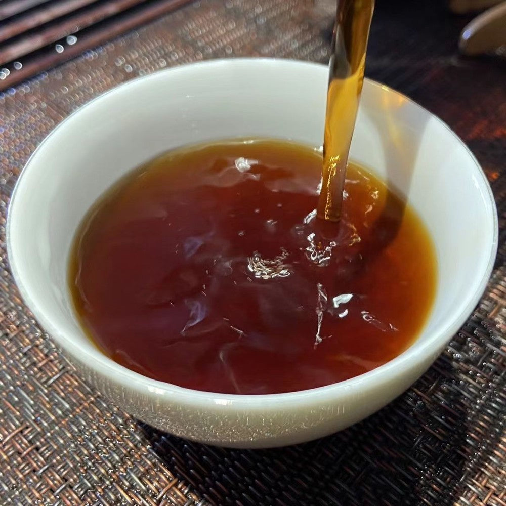 Cooked Puerh Tea Brick 250g/8.8oz Pu'er Ripe Tea Laobanzhang Organic Pu-erh Tea