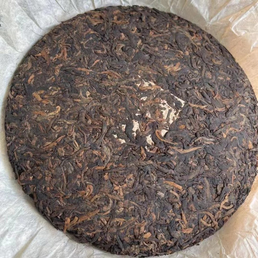 1999Yunnan Puerh Cooked Tea Laobanzhang Puer Tea Cake Pu-erh Old Tree pu-erh Tea