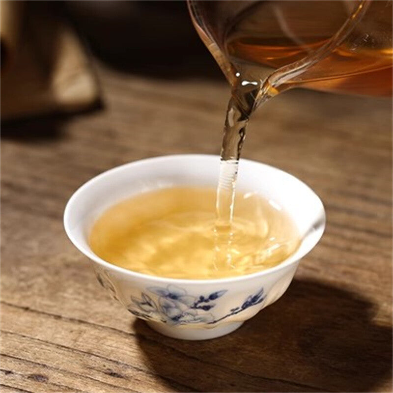 357g Pu erh Tea Cha Pu-erh Tea Ancient Tree Tea Cake Handmade Sheng Yunnan Pu'er
