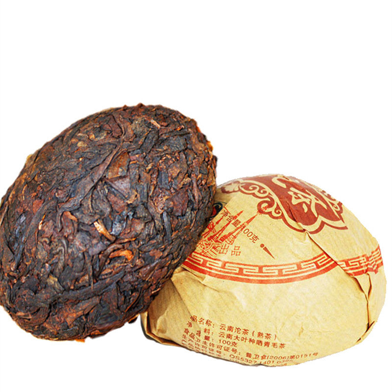 100g Premium Yunnan Puer Tea Old Tea Tree Materials Pu Erh 1pc Tea Ripe Tuocha