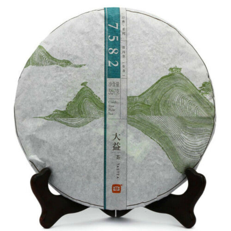 357g Yunnan Ecology Menghai Dayi Puerh TAETEA7582 Classic Pu'er Tea Puer Tea