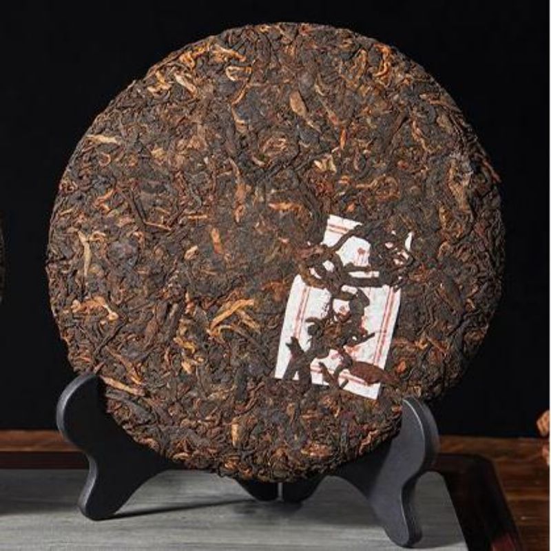 357g Yunnan Puerh Tea Cake Yiwu Raw Pu-erh Tea Chinese Ripe Pu'er Tea Slimming