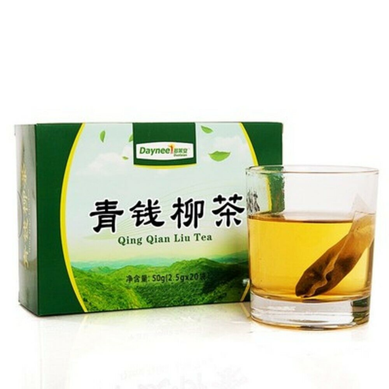 Chinese herbal teaQing Qian Liu Cha Health tea(2.5g*20bag) Fall blood sugar tea
