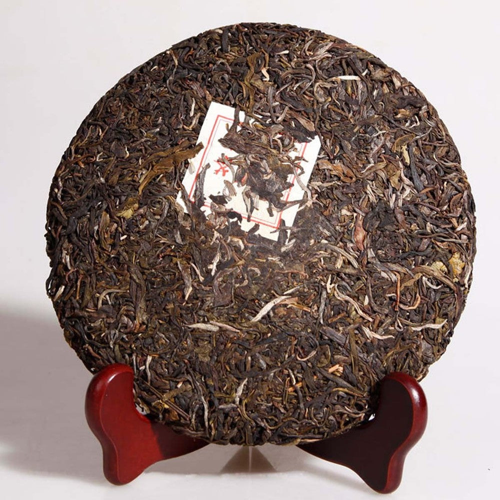 330gYunnan Organic Tea Green Tea Pu Erh Tea cha Puerh Cake Food Sheng Cha China