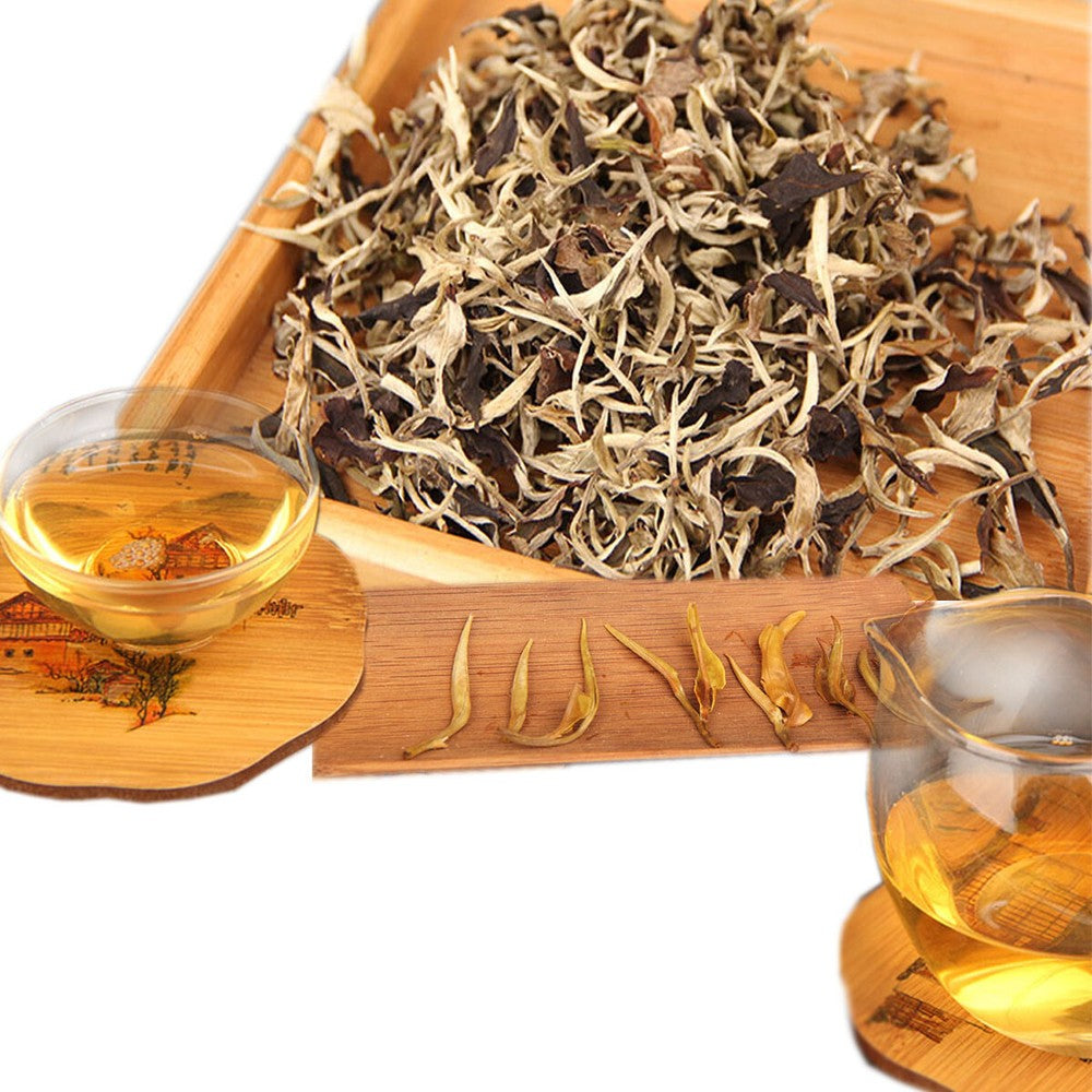 Puerh cha Tea Green Tea White Beauty Tea Loose Tea One Bud One Leaf Sheng Cha