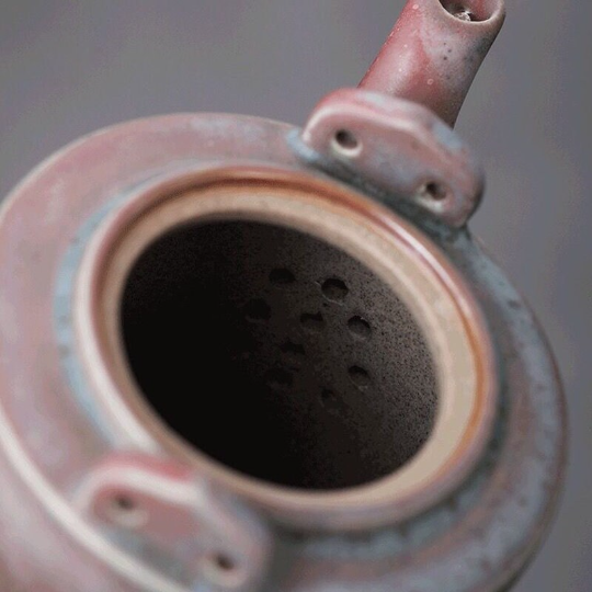 Ceramic Teapots Crane Pottery Tea Pot for Tea Lovers