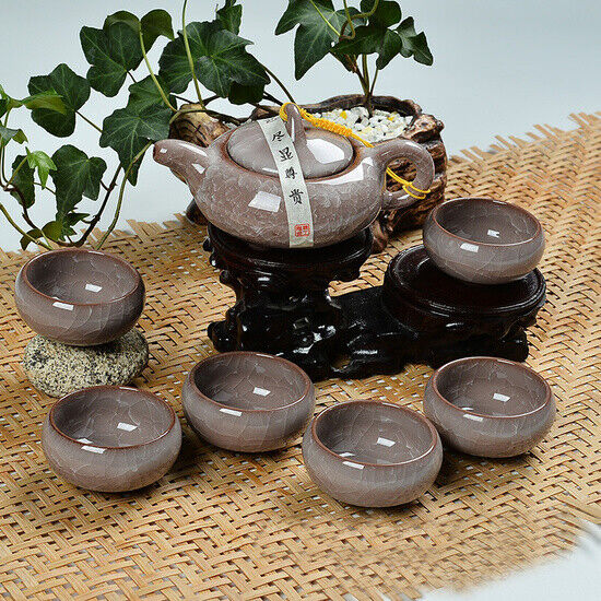 Ceramic Tea Set Drinkware Dehua Colorful Cup Chinese Kung Fu Tea Cup Tea Pot Set