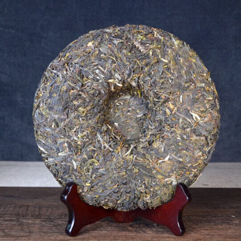 357g/12.59oz Yiwu Cha Tea Ancient Spring Tea Natural Pu'er Tea Seven Seed Cake
