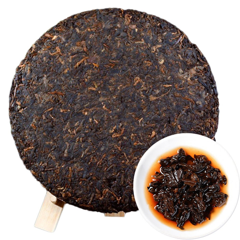 357g Pu-erh Tea Ripe Tea Puerh Menghai Yunnan Shu Puer Tea The Longer The Better