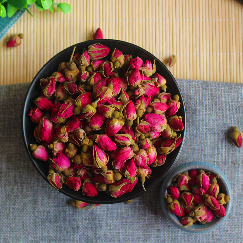 China Flower Tea Red Rose Bud Tea Aroma Dry Flower Ecology Herbal Flower Tea-