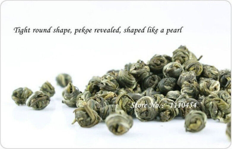 100g Jasmine Flower Tea Jasmine Pearl Organic Green Tea Chinese Fragrant Tea