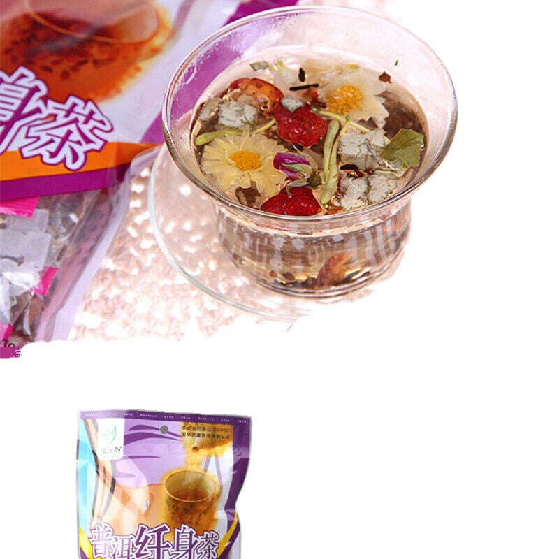 10PCS / bag 100g Herbal Tea Organic Puer Tea Flower Tea To Lose Weight Slimming
