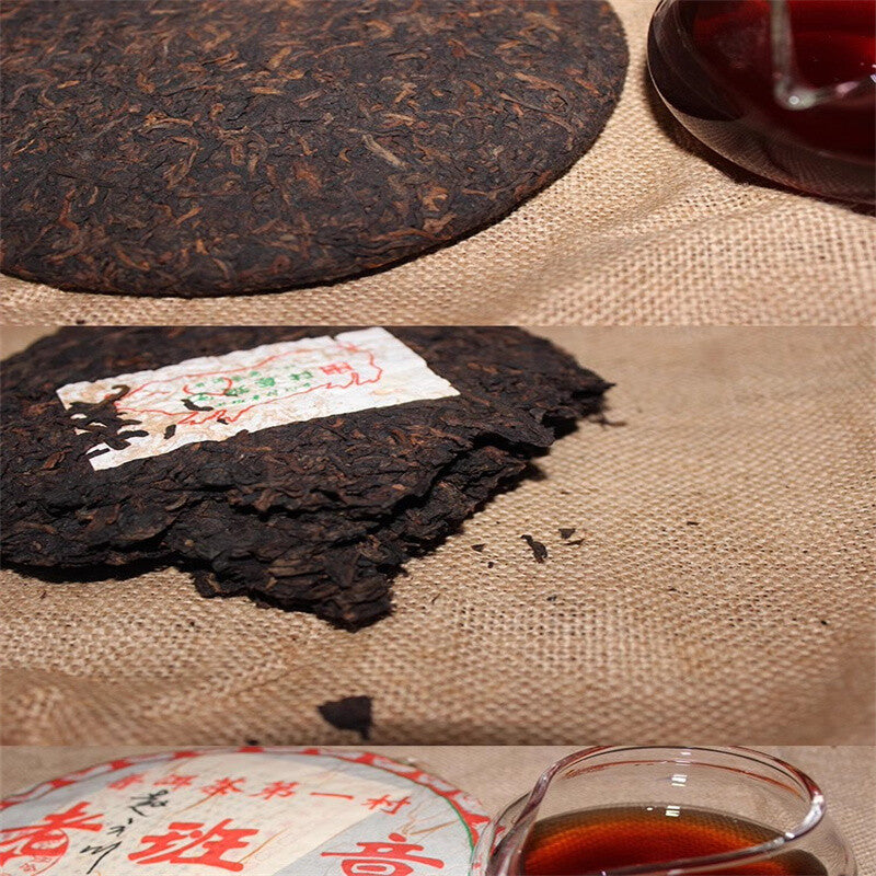 High Quality Black Tea Ripe Puer Tea Cake China Cooked Pu-erh Tea Old Puerh Tea